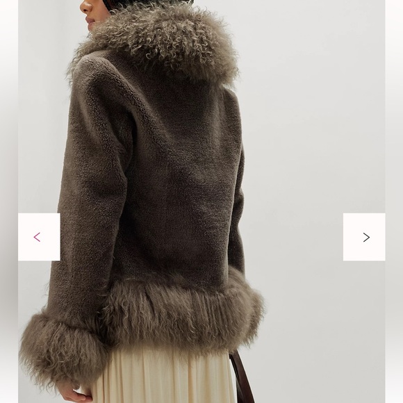 rare Charlotte Simone Olive Coat - Picture 2 of 8